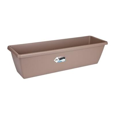 Elho Barcelona Xl 80 Fioriera per Balcone esterno Ø 77.8 x H 20.3 cm Taupe Elho Barcelona Xl 80 Fioriera per Balcone esterno Ø 77.8 x H 20.3 cm Taupe