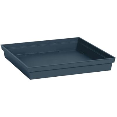 EDA Sottovaso quadrato Toscana 40 cm per vaso di fiori quadrato Toscana 50 cm 40 x 40 x 5,9 cm Blu Jean EDA Sottovaso quadrato Toscana 40 cm per vaso di fiori quadrato Toscana 50 cm 40 x 40 x 5,9 cm Blu Jean