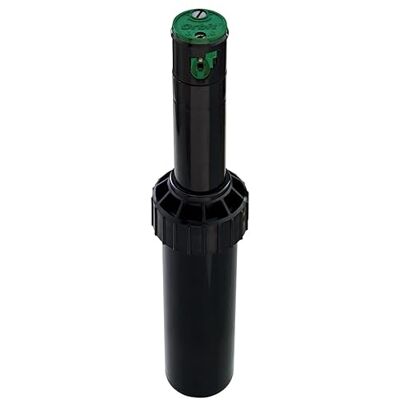 Orbit Irrigatore Saturn III a Medio Raggio, con beccuccio preinstallato, 5,5 x 5,5 x 17 cm, Colore: Nero e Verde Orbit Irrigatore Saturn III a Medio Raggio, con beccuccio preinstallato, 5,5 x 5,5 x 17 cm, Colore: Nero e Verde