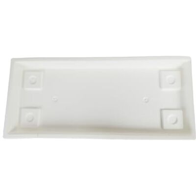 The HC Companies , Vassoio per piante rettangolare veneziano, sottovaso in plastica leggera, vassoio antigoccia per piante, resistente ai raggi UV, per uso interno ed esterno (59,7 cm, bianco The HC Companies , Vassoio per piante rettangolare veneziano, sottovaso in plastica leggera, vassoio antigoccia per piante, resistente ai raggi UV, per uso interno ed esterno (59,7 cm, bianco