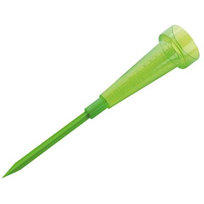 Amig Pluviometro Graduato da 40 mm Misura: 240 mm Include Picchetto per l'Installazione Facile Fissaggio su Erba o Terra Polipropilene Verde Amig Pluviometro Graduato da 40 mm Misura: 240 mm Include Picchetto per l'Installazione Facile Fissaggio su Erba o Terra Polipropilene Verde