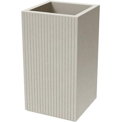 Prosperplast Vaso Coro Square HIGH Sabbia Ø40x70 Prosperplast Vaso Coro Square HIGH Sabbia Ø40x70