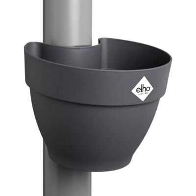 Elho Vibia Campana Drainpipe Clicker 40 Vaso per Esterno Ø 21.6 x H 16.3 cm Anthracite Elho Vibia Campana Drainpipe Clicker 40 Vaso per Esterno Ø 21.6 x H 16.3 cm Anthracite