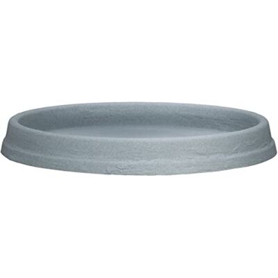 Scheurich Marcella Sottobicchieri in Plastica Colore Grigio Stony 36.2cm Diametro 3.5cm Altezza 2.1L Vol. Scheurich Marcella Sottobicchieri in Plastica Colore Grigio Stony 36.2cm Diametro 3.5cm Altezza 2.1L Vol.