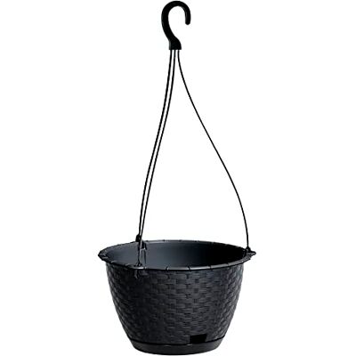 Prosperplast Fioriera sospesa RATOLLA ROUND W 3,4L, dimensioni (mm) 217x217x142, colore Antracite Prosperplast Fioriera sospesa RATOLLA ROUND W 3,4L, dimensioni (mm) 217x217x142, colore Antracite
