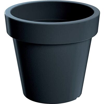 Prosperplast Vaso Lofly in plastica Grigio antracite 58,2 (lunghezza) x 58,2 (larghezza) x 52,3 (altezza) cm Prosperplast Vaso Lofly in plastica Grigio antracite 58,2 (lunghezza) x 58,2 (larghezza) x 52,3 (altezza) cm