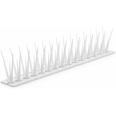 Lemag srl Dissuasore Volatili per Muretto in Plastica HD 50x7,8 cm – Anti Piccioni per Cornicioni e Recinzioni – Bianco – Confezione 10 Pezzi – Lemag srl Dissuasore Volatili per Muretto in Plastica HD 50x7,8 cm – Anti Piccioni per Cornicioni e Recinzioni – Bianco – Confezione 10 Pezzi –