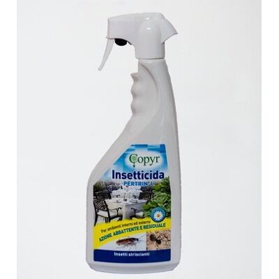 COPYR Insetticida residuale Pertrin L per formiche, ragni, pulci, acari, zanzare, scarafaggi flac. con trig. 1 LT per 6 pezzi COPYR Insetticida residuale Pertrin L per formiche, ragni, pulci, acari, zanzare, scarafaggi flac. con trig. 1 LT per 6 pezzi