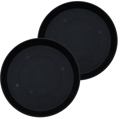 The HC Companies Sottovaso in plastica, nero, 53,3 cm The HC Companies Sottovaso in plastica, nero, 53,3 cm