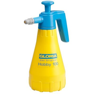 Gloria Hobby 100 Spruzzatore a pressione da 1 l, spruzzatore manuale per la cura delle piante e la protezione delle piante, siringa a pressione manuale da 3 bar con ugello in ottone regolabile Gloria Hobby 100 Spruzzatore a pressione da 1 l, spruzzatore manuale per la cura delle piante e la protezione delle piante, siringa a pressione manuale da 3 bar con ugello in ottone regolabile