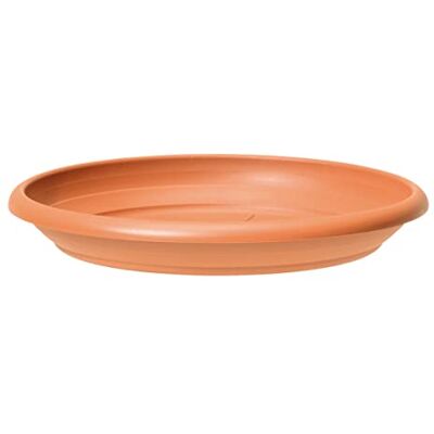 Scheurich Linda, Sottovaso in plastica, colore: terracotta, diametro 63 cm, altezza 8,8 cm Scheurich Linda, Sottovaso in plastica, colore: terracotta, diametro 63 cm, altezza 8,8 cm