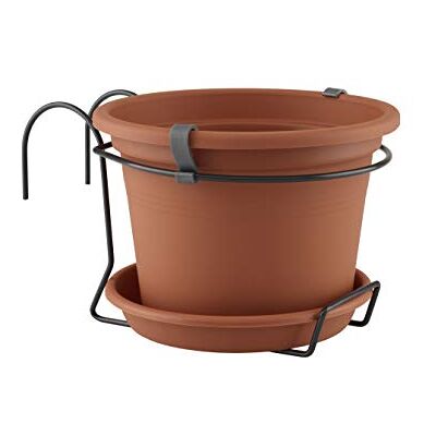 Artevasi Kit Balcone Vaso Cilindro Venezia 20 cm Terracotta Artevasi Kit Balcone Vaso Cilindro Venezia 20 cm Terracotta