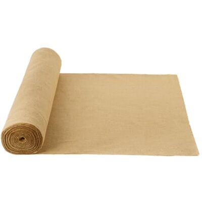 VEVOR Rotolo di Tessuto di Juta, 1016 mm x 22,86 m 50 x 50 Rotoli di Tessuto di Juta Naturale ad Alta Densità, Rotolo di Tessuto di Juta per Avvolgere Alberi, per Decorazioni, Artigianato, Matrimonio VEVOR Rotolo di Tessuto di Juta, 1016 mm x 22,86 m 50 x 50 Rotoli di Tessuto di Juta Naturale ad Alta Densità, Rotolo di Tessuto di Juta per Avvolgere Alberi, per Decorazioni, Artigianato, Matrimonio