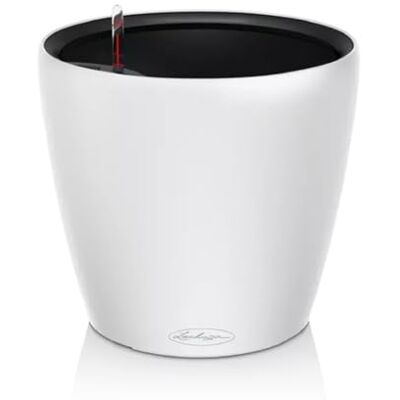 Lechuza Classico Color LS Vaso con sistema di irrigazione, diametro 43 × 39 cm, colore: Bianco Lechuza Classico Color LS Vaso con sistema di irrigazione, diametro 43 × 39 cm, colore: Bianco