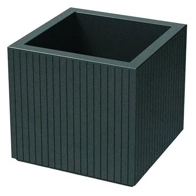 Prosperplast Vaso Coro Square grafite Ø40x36 Prosperplast Vaso Coro Square grafite Ø40x36