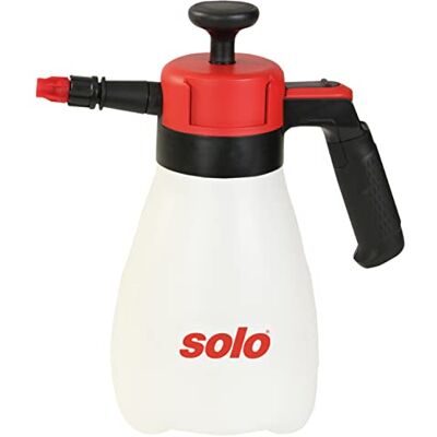 Solo Spruzzatore a pressione 201 da 1,25 litri per balcone, giardino e casa, bianco Solo Spruzzatore a pressione 201 da 1,25 litri per balcone, giardino e casa, bianco