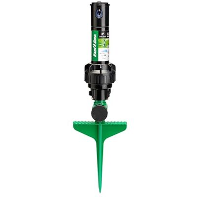 Rain Bird 42SA Spruzzatore a rotore con azionamento a ingranaggi su punta verde resistente, modello regolabile a 40° 360°, distanza di spruzzo 26' 38' Rain Bird 42SA Spruzzatore a rotore con azionamento a ingranaggi su punta verde resistente, modello regolabile a 40° 360°, distanza di spruzzo 26' 38'