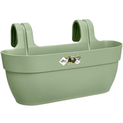 Elho Vibia Campana Easy Hanger L 46 Fioriera per Balcone esterno Ø 46.0 x H 26.5 cm Verde/Pistache Green Elho Vibia Campana Easy Hanger L 46 Fioriera per Balcone esterno Ø 46.0 x H 26.5 cm Verde/Pistache Green