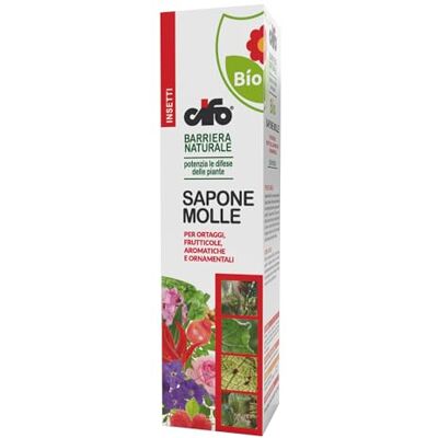 CIFO Sapone Molle per Piante Naturale, Migliora le Difese della Pianta da Afidi e Ragnetti, Corroborante Ideale per Lavare Melata e Fumaggini, Ammesso in Agricoltura Biologica, Made in Italy, 200 ml CIFO Sapone Molle per Piante Naturale, Migliora le Difese della Pianta da Afidi e Ragnetti, Corroborante Ideale per Lavare Melata e Fumaggini, Ammesso in Agricoltura Biologica, Made in Italy, 200 ml