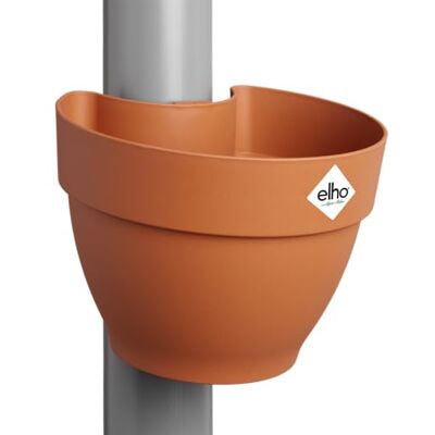Elho Vibia Campana Drainpipe Clicker 40 Vaso per Esterno Ø 21.6 x H 16.3 cm Terra Elho Vibia Campana Drainpipe Clicker 40 Vaso per Esterno Ø 21.6 x H 16.3 cm Terra