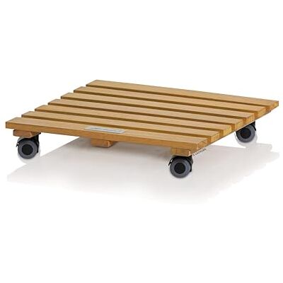 Lechuza Sottobicchiere Natural Wood 37 Square in Legno di eucalipto, 37,5 x 37,5 x 7 cm, Lechuza Sottobicchiere Natural Wood 37 Square in Legno di eucalipto, 37,5 x 37,5 x 7 cm,