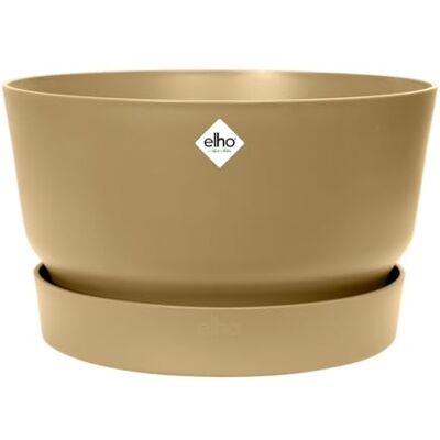 Elho Greenville Bowl 33 Vaso per Esterno Ø 32.5 x H 19.4 cm Sabbia Dorata Elho Greenville Bowl 33 Vaso per Esterno Ø 32.5 x H 19.4 cm Sabbia Dorata
