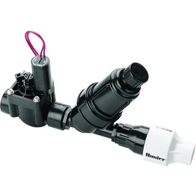 Hunter irrigatore Drip Controllo di Zona 2,5 cm Kit con 40 psi Pressione Hunter irrigatore Drip Controllo di Zona 2,5 cm Kit con 40 psi Pressione