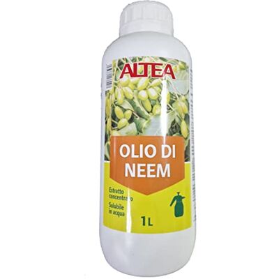 ALTEA Olio di NEEM Rimedio 100% Naturale Biologico Protezione Piante e Orto Contro Acari Cocciniglia Cimici 1 LT ALTEA Olio di NEEM Rimedio 100% Naturale Biologico Protezione Piante e Orto Contro Acari Cocciniglia Cimici 1 LT