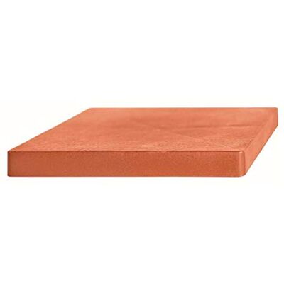 Prosperplast Piattaforma mobile per pentole in plastica quadrata con 4 ruote 39 x 39 x 4,5 cm colore terracotta Prosperplast Piattaforma mobile per pentole in plastica quadrata con 4 ruote 39 x 39 x 4,5 cm colore terracotta