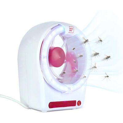 SWISSINNO Zanzariera Elettrica LED 15W Acchiappainsetti Snapy Cattura Ragni Lampada Antizanzare da Interno Trappola per Mosche e Zanzare Uso Domestico SWISSINNO Zanzariera Elettrica LED 15W Acchiappainsetti Snapy Cattura Ragni Lampada Antizanzare da Interno Trappola per Mosche e Zanzare Uso Domestico