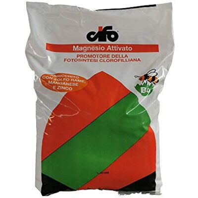 CIFO Magnesio attivato Concime Agricoltura Biologica promotore della fotosintesi 10kg CIFO Magnesio attivato Concime Agricoltura Biologica promotore della fotosintesi 10kg