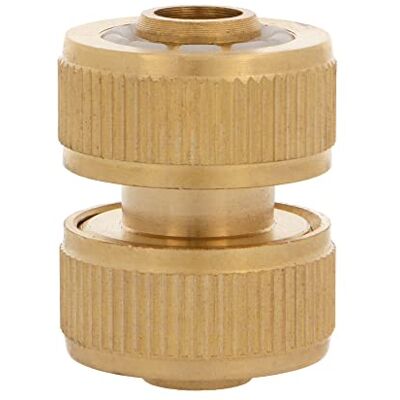 Amig Riparatore di Tubi 3/4" Ideale per Riparare Facilmente le Perdite d'Acqua Collegamento Rapido e Semplice Realizzato in Ottone Oro Opaco Amig Riparatore di Tubi 3/4" Ideale per Riparare Facilmente le Perdite d'Acqua Collegamento Rapido e Semplice Realizzato in Ottone Oro Opaco