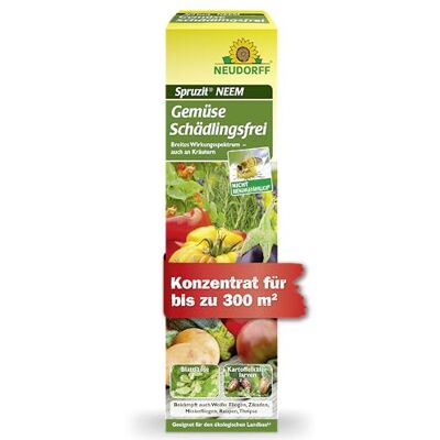 Neudorff Spruzit Neem, antiparassitario per verdure, 75 ml Neudorff Spruzit Neem, antiparassitario per verdure, 75 ml
