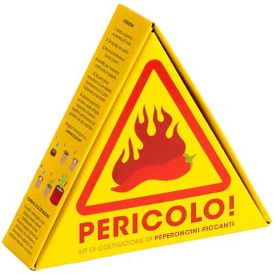 Resetea Attenzione Piccante Kit di Coltivazione Peperoncini Piccanti 5 Livelli di Piccante dal Jalapeño al Red Caribbean Regalo Originale per Amanti del Piccante e Sfide Estreme Resetea Attenzione Piccante Kit di Coltivazione Peperoncini Piccanti 5 Livelli di Piccante dal Jalapeño al Red Caribbean Regalo Originale per Amanti del Piccante e Sfide Estreme