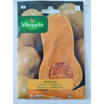 Vilmorin Semi Di Zucca Butternut-Set da 10 bustine da 7 grammi ciascuna Vilmorin Semi Di Zucca Butternut-Set da 10 bustine da 7 grammi ciascuna