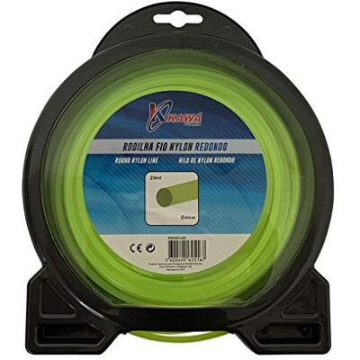 Filo in nylon per decespugliatori - Rotondo, 4mm, 29m Filo in nylon per decespugliatori - Rotondo, 4mm, 29m