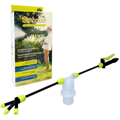 Sandokan Spruzzatore Automatico Nebulizzatore – Erogatore per Liquidi Concentrati da Giardino, Trattamenti Antiparassitari, Autonomo e Facile da Usare Sandokan Spruzzatore Automatico Nebulizzatore – Erogatore per Liquidi Concentrati da Giardino, Trattamenti Antiparassitari, Autonomo e Facile da Usare