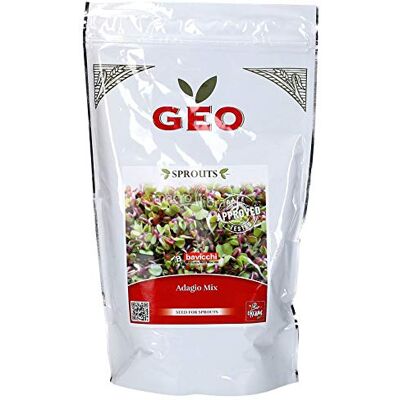 Generic MISCUGLIO ADAGIO BIO PER GERMOGLI GEO 400 GR PERAGASHOP UCCELLI SELVATICI CIBO Generic MISCUGLIO ADAGIO BIO PER GERMOGLI GEO 400 GR PERAGASHOP UCCELLI SELVATICI CIBO