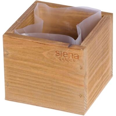 Siena Garden Cubo di Coltivazione e Erbe aromatiche con 1 litro di Terra di Sorgente Siena Garden Cubo di Coltivazione e Erbe aromatiche con 1 litro di Terra di Sorgente