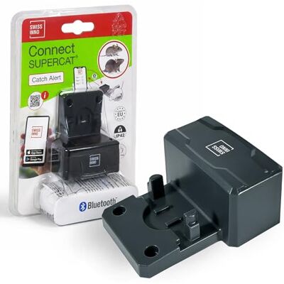 SWISSINNO Catch Alert Connect Sensore Bluetooth per Trappole Topi/Ratti App SWISSINNO Catch Alert Connect Sensore Bluetooth per Trappole Topi/Ratti App