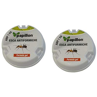 Papillon Esca Insetticida per Formiche Esca Formica in Gel Blister 2 pz Papillon Esca Insetticida per Formiche Esca Formica in Gel Blister 2 pz
