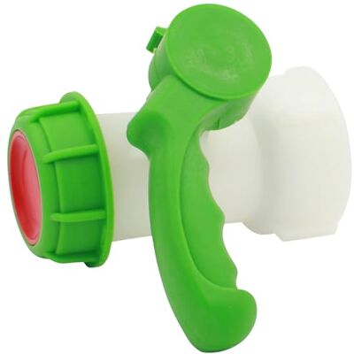 Graf Otto Rubinetto pieghevole IBC 62 mm DN 50 (accessorio per serbatoio IBC) , bianco Graf Otto Rubinetto pieghevole IBC 62 mm DN 50 (accessorio per serbatoio IBC) , bianco