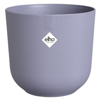 Elho Jazz Round 14cm Vaso per piante da interno Struttura unica 100% plastica riciclata Ø 14.2 x H 13.1 cm Lavender Lilac Elho Jazz Round 14cm Vaso per piante da interno Struttura unica 100% plastica riciclata Ø 14.2 x H 13.1 cm Lavender Lilac