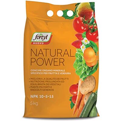 COPYR Fortyl natural power sacco da 5 kg. Concime organico minerale specifico per frutta e verdura. NPK 10-5-15. COPYR Fortyl natural power sacco da 5 kg. Concime organico minerale specifico per frutta e verdura. NPK 10-5-15.