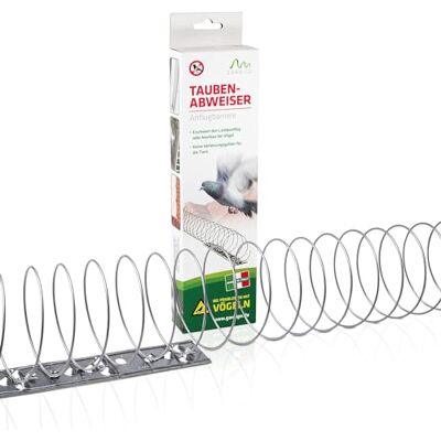 Gardigo ® Dissuasori per Piccioni Scaccia Piccioni Anti Piccioni 4 Spirali da 125cm, Lungh. tot. 5 m in Acciaio Inox Made in Italy Repellente Piccioni Spirale Allontana Piccioni Gardigo ® Dissuasori per Piccioni Scaccia Piccioni Anti Piccioni 4 Spirali da 125cm, Lungh. tot. 5 m in Acciaio Inox Made in Italy Repellente Piccioni Spirale Allontana Piccioni