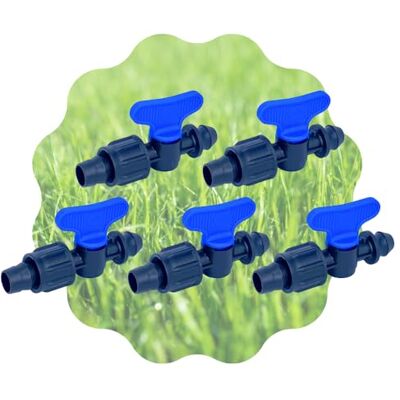 acquaverde Mini Valvola a Cilindro, Rubinetto con Attacchi Innesto e Manichetta 17 mm, Sistemi e Tubi di irrigazione a Goccia, Nero MADE IN ITALY Orto Facile (3) acquaverde Mini Valvola a Cilindro, Rubinetto con Attacchi Innesto e Manichetta 17 mm, Sistemi e Tubi di irrigazione a Goccia, Nero MADE IN ITALY Orto Facile (3)