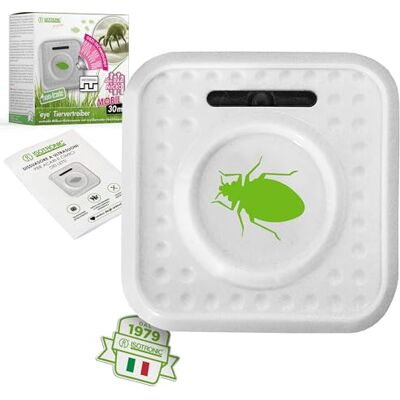 ISOTRONIC Repellente ultrasuoni acari cimici dei letti a pile 30 m² (1) ISOTRONIC Repellente ultrasuoni acari cimici dei letti a pile 30 m² (1)