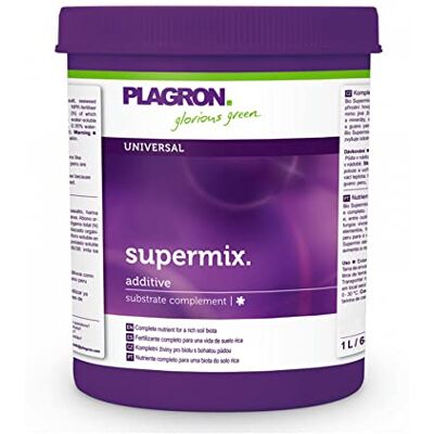 Plagron Additivo del Substrato per Coltivazione Bio SuperMix de (1L) Plagron Additivo del Substrato per Coltivazione Bio SuperMix de (1L)