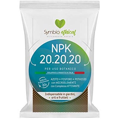 Symbioethical BY SYMBIAGRO Fertilizzante Universale con Azoto, Forforo, Potassio e Microelementi, Completo Attivante, Made in Italy, 1 kg Symbioethical BY SYMBIAGRO Fertilizzante Universale con Azoto, Forforo, Potassio e Microelementi, Completo Attivante, Made in Italy, 1 kg