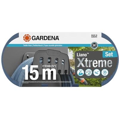 Gardena GAR 1x Liano™ Xtreme 15m, 1x 18300, 1x 18225/18264, 1x 18220, 1x Liano™ Waterstop, 1x Liano™ Hose Connector, 1x 241 Gardena GAR 1x Liano™ Xtreme 15m, 1x 18300, 1x 18225/18264, 1x 18220, 1x Liano™ Waterstop, 1x Liano™ Hose Connector, 1x 241